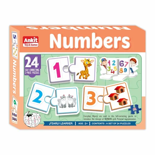 Image of Ankit Toys & Games Numbers Jigsaw Puzzle for Kids | Educational Learning Toy