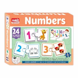 Ankit Toys & Games Numbers Jigsaw Puzzle for Kids | Educational Learning Toy