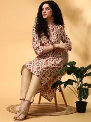 Anouk Geometric Viscose Rayon Kurta