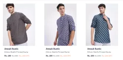 Anouk Rustic Mens Kurtas at minimum 80% Discount