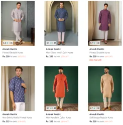 Anouk Rustic Mens Kurtas @ Starting ₹299