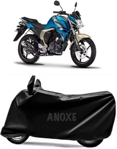 Image of ANOXE Two Wheeler Cover for Yamaha (FZ, Black)