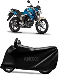 ANOXE Two Wheeler Cover for Yamaha (FZ, Black)