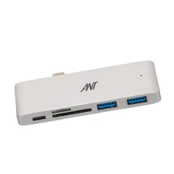 Ant Booster MAK 01 4-Port USB 3.0 Hub (Silver)