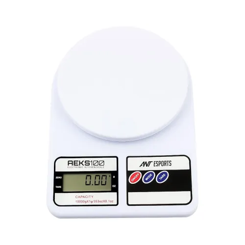 Image of Ant Esports AEKS100 Kitchen Weighing Machine/ Food Scale for Health, Fitness, Shop, Home Baking & Cooking with Large LCD