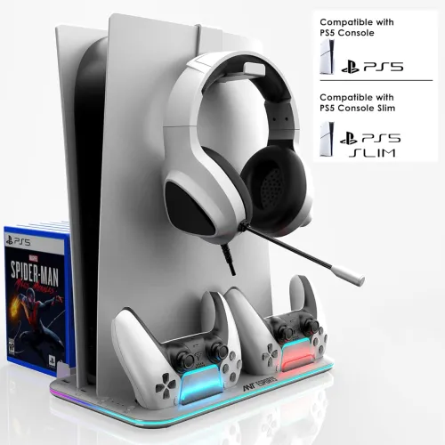 Image of Ant Esports Dock5 RGB Cooling & Charging Station for PS5