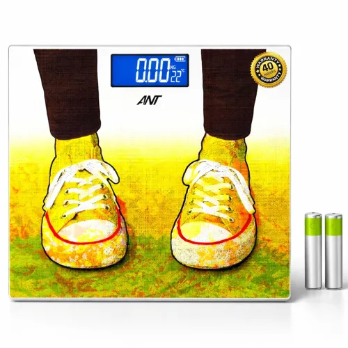 Image of ANT Esports Flora Sports Digital Weighing Scale for Body Weight, 180kg Capacity