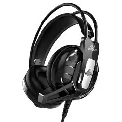 Ant Esports H520W Lightweight Gaming Over Ear Wired Headphones with Mic