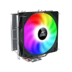Ant Esports ICE C400 CPU Cooler/CPU Fan with Rainbow LED Fan - Black
