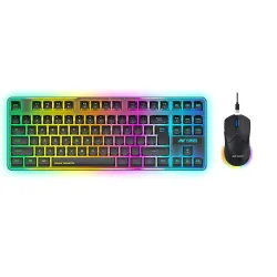 Ant Esports KM730 Pro Gaming Wireless TKL Keyboard Mouse Comb