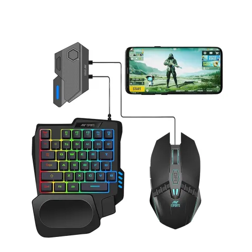 Image of Ant Esports MG401 4-in-1 RGB Keyboard & Mouse Combo
