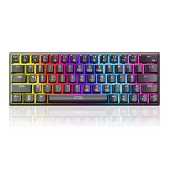 Ant Esports MK1200 Mini RGB Mechanical Keyboard (Red Switch, 60%)