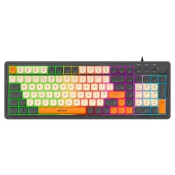 Ant Esports MK800 Pro Wired Mecha Membrane Backlit Gaming Keyboard with 87 Keys Sturdy and Lightweight Compact Numeric P