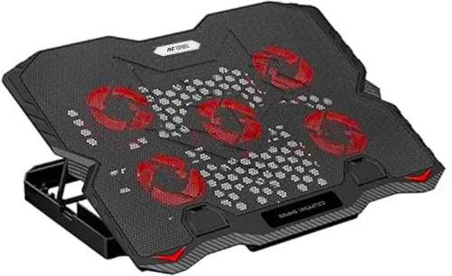 Image of Ant Esports NC190 5-Fan Ergonomic Cooling Pad Black
