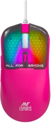 Ant Esports Virtus 100 Wired Ergonomic Optical Gaming Mouse RGB lights