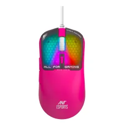 Ant Esports Virtus100 Wired RGB Gaming Mouse | Light Weight |6D Durable Buttons | 