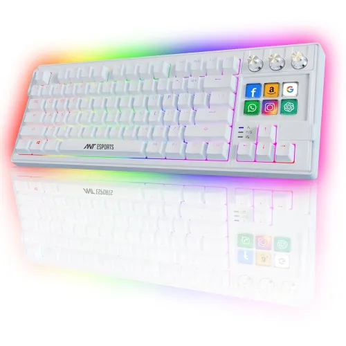Image of Ant Esports Apex400 Wired Hot-Swappable RGB Mechanical Keyboard 