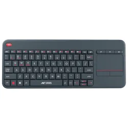Ant Esports WK100 2in1 Wireless /Bluetooth Keyboard with Built In Touchpad-Wireless TV Keyboard with Multi-Touch Big Siz