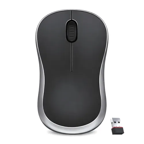 Image of Ant FKAPU03 Wireless Mouse 2.4GHz with USB Nano Receiver | 1000 DPI Optical Sensor | 3 Buttons | Plug & Play | Ergonomic