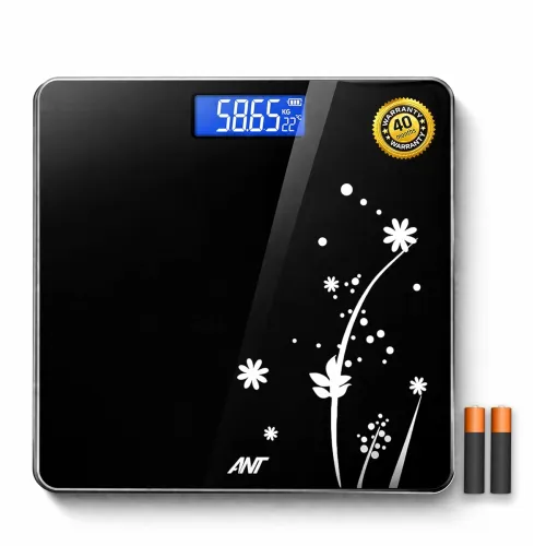 Image of ANT Flora Bud Digital Body Weight Weighing Scale, 180kg