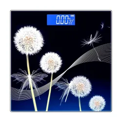ANT Flora Dandelion Personal Digital Bathroom weighing scale for Human body Weight measurement with Wide LCD Display Thi