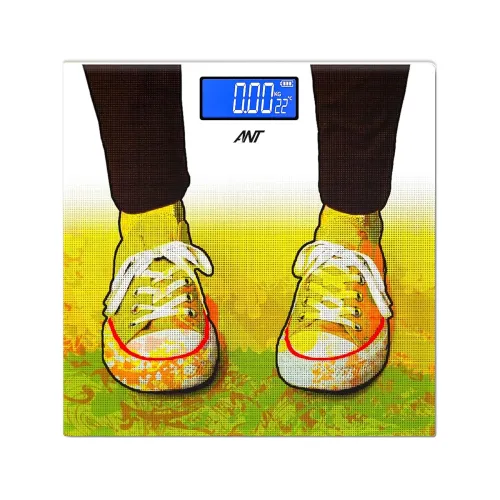 Image of ANT Flora Sports Weight Machine for Body Weight Digital Bathroom Scale for Human body Weight measurement 