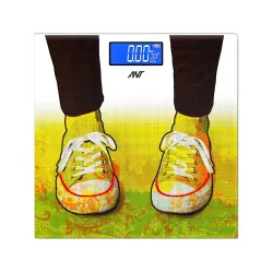 ANT Flora Sports Weight Machine for Body Weight Digital Bathroom Scale for Human body Weight measurement 