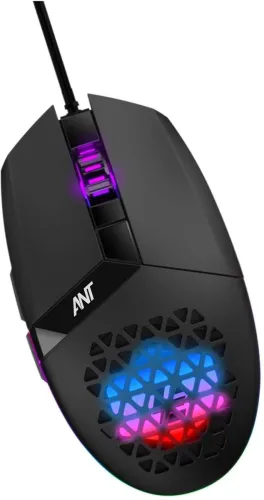 Image of Ant Ghost10 Wired Ambidextrous Optical Gaming Mouse (USB 2.0, Black)