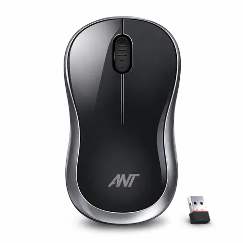 Image of Ant GLOBE15 Wireless Mouse 2.4GHz High-Speed Connectivity|1200 DPI Optical Trackin