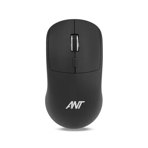 Image of Ant Globe20 Wireless Mouse Dual Mode Bluetooth & 2.4GHz USB| 1600 DPI Optical Sensor | Silent Click Rechargeable Ergonom