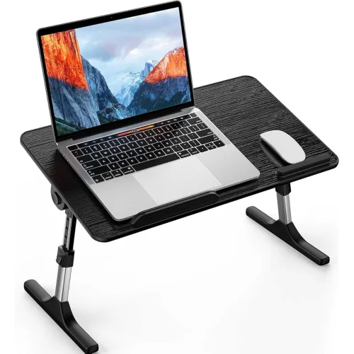 Image of Ant LapDesk25 Adjustable Laptop Table Lap Desk Portable Bed Desk Foldable Sofa Breakfast Tray Notebook Computer Stand fo