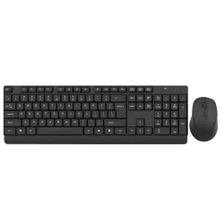 ANT Master 22 Wireless Keyboard and Mouse Combo, Full Size 104 Keys with Numpad, 2.4GHz USB Receiver, 800/1200/1600 DPI Adjustable Mouse, Up to 10m Range for PC Laptop Windows Mac Linux Andr...