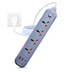 Ant PS421 Power Strip (4 AC + 2 USB + 1 Type-C, 10ft)