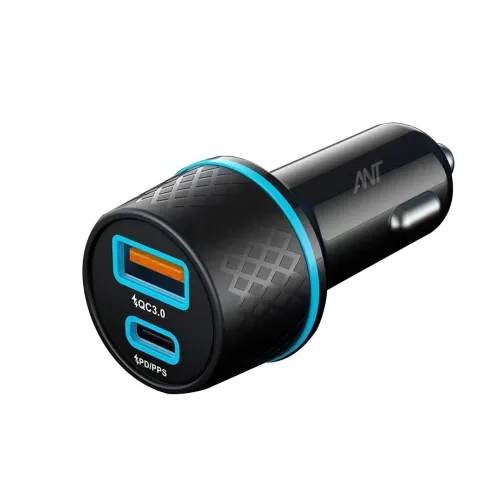 Image of Ant Trigger 20 USB-C 36W Dual Port Fast Car Charger