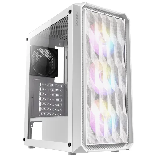 Image of Antec NX292 Elite White ATX Mid-Tower Case with RGB