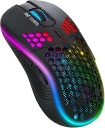 Ant Esports GM690 PRO Right Handed Optical Gaming Mouse With Bluetooth (2.4GHz Wireless, Black)