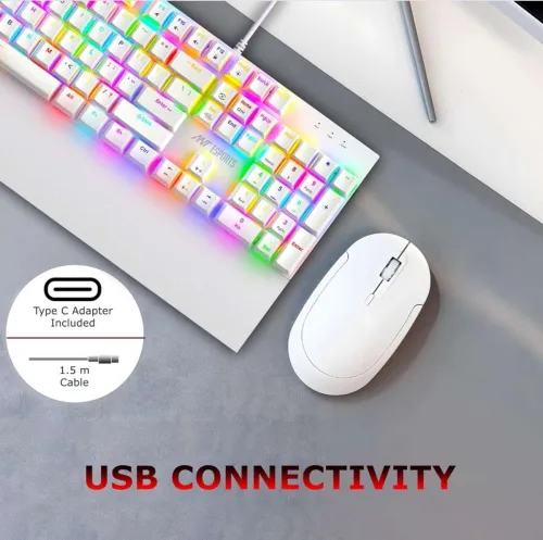 Image of Ant Esports MK4100 Wired USB Standard Gaming Keyboard