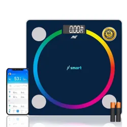ANT Flora Supreme Smart Scale Bioelectrical Digital Body Weight Machine for Home with Bluetooth App | BMI, BMR Analyzer 