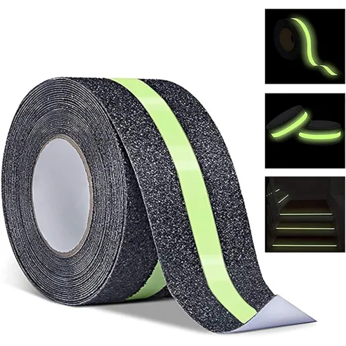 Image of Anti Slip Grip Tape Non-Slip Traction Tapes With Glow In The Dark Reduce The Risk Of Slipping For Indoor Or Outdoor Stai