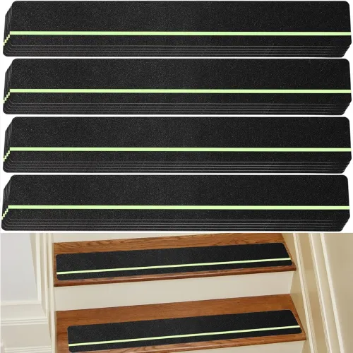 Image of Anti Slip Traction Treads with Glow in Dark Stripe 