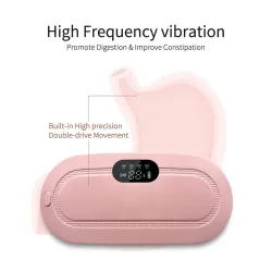 ANTILS Portable Cordless Heating Pad for Menstrual Pain Relief | Adjustable 3 Heat & 4 Massage Modes | Rechargeable Bel