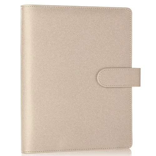 Image of Antner A5 Notebook Binder, Glitter Gold