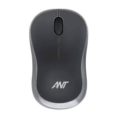 Image of Ant Optical Mouse 03 1000 DPI Wireless Mouse - Black, Silver