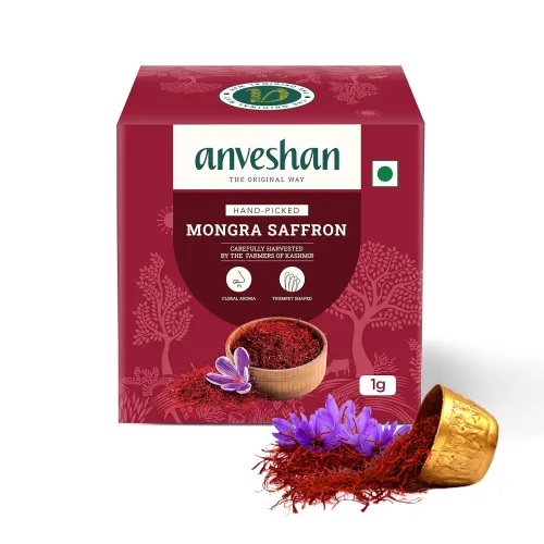 Image of Anveshan Kashmiri Mongra Saffron 1Gm