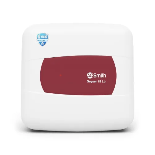 Image of AO Smith Geyser 15 Litre 5 Star Rating (BEE) | Powerful 2KW Heating