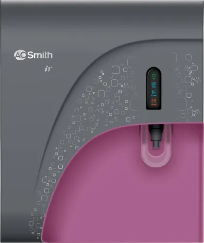 Image of AO Smith i1 Plus 5 L RO Water Purifier (Pink, Grey)
