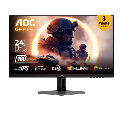 Image of AOC 24G4E 24 inch FHD Gaming Monitor