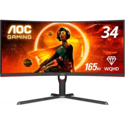 AOC CU34G3S/BK 34 Inch Gaming Monitor 
