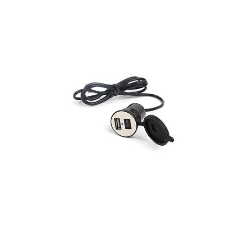 Image of AOW Attractive Offer World Motorcycle Bike Mobile Phone USB Charger Power Adapter 12v Waterproof Universal for All Scoot