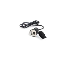 AOW Attractive Offer World Motorcycle Bike Mobile Phone USB Charger Power Adapter 12v Waterproof Universal for All Scoot
